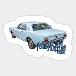 1965 Ford Mustang Coupe Sticker